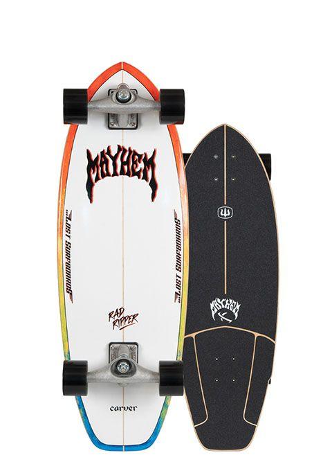 Carver Skateboards Lost Rad Ripper 31" CX Raw Complete Surfskate Complete Skateboard