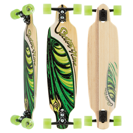 Sector Nine Lucky Shoots Complete Longboard Skateboard Longboard Skateboard