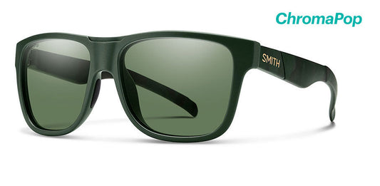 Smith Lowdown XL ChromaPop Matte Olive Camo Polarized Lens Sunglasses Sunglasses