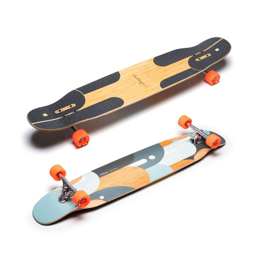 Loaded Mata Hari Dancer Skateboard with Fat Free Orangatang Wheels Longboard Skateboard