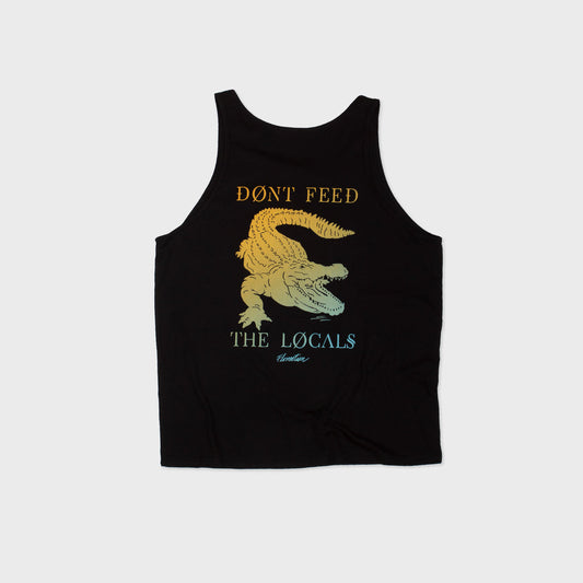 Flomotion Locals Mens Tank - Black Mens T Shirt