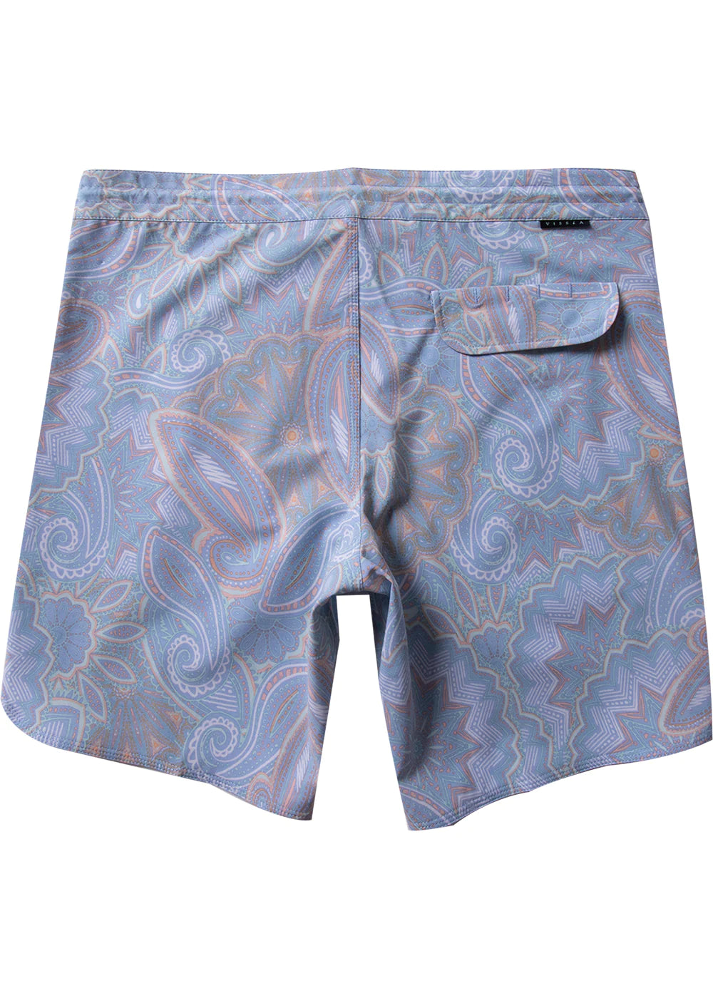 Vissla Hazy Paisley 17.5" BoardShorts- Heritage Blue Mens Boardshorts