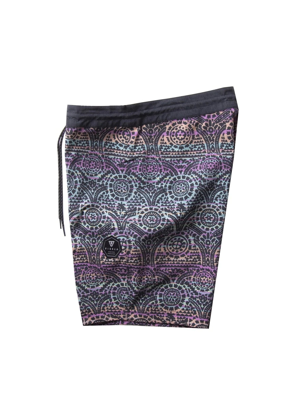 Vissla Curtains 17.5"Mens Boardshort - Fiesta Multi Mens Boardshorts