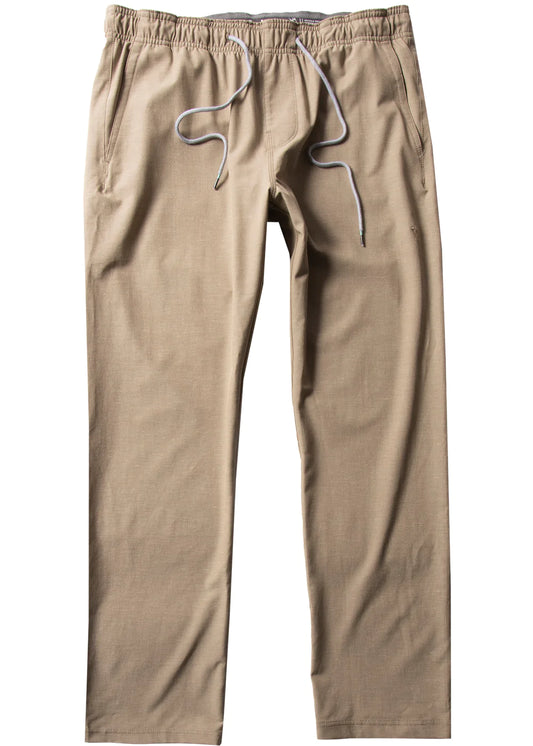 Vissla Hemp No See Em's ECO Elastic Pants - Khaki Mens Pants