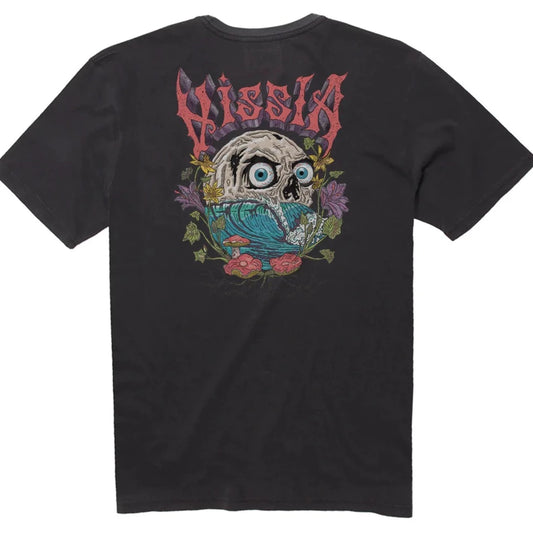 Vissla Swell Game SS Mens Pocket T Shirt - Black Mens T Shirt
