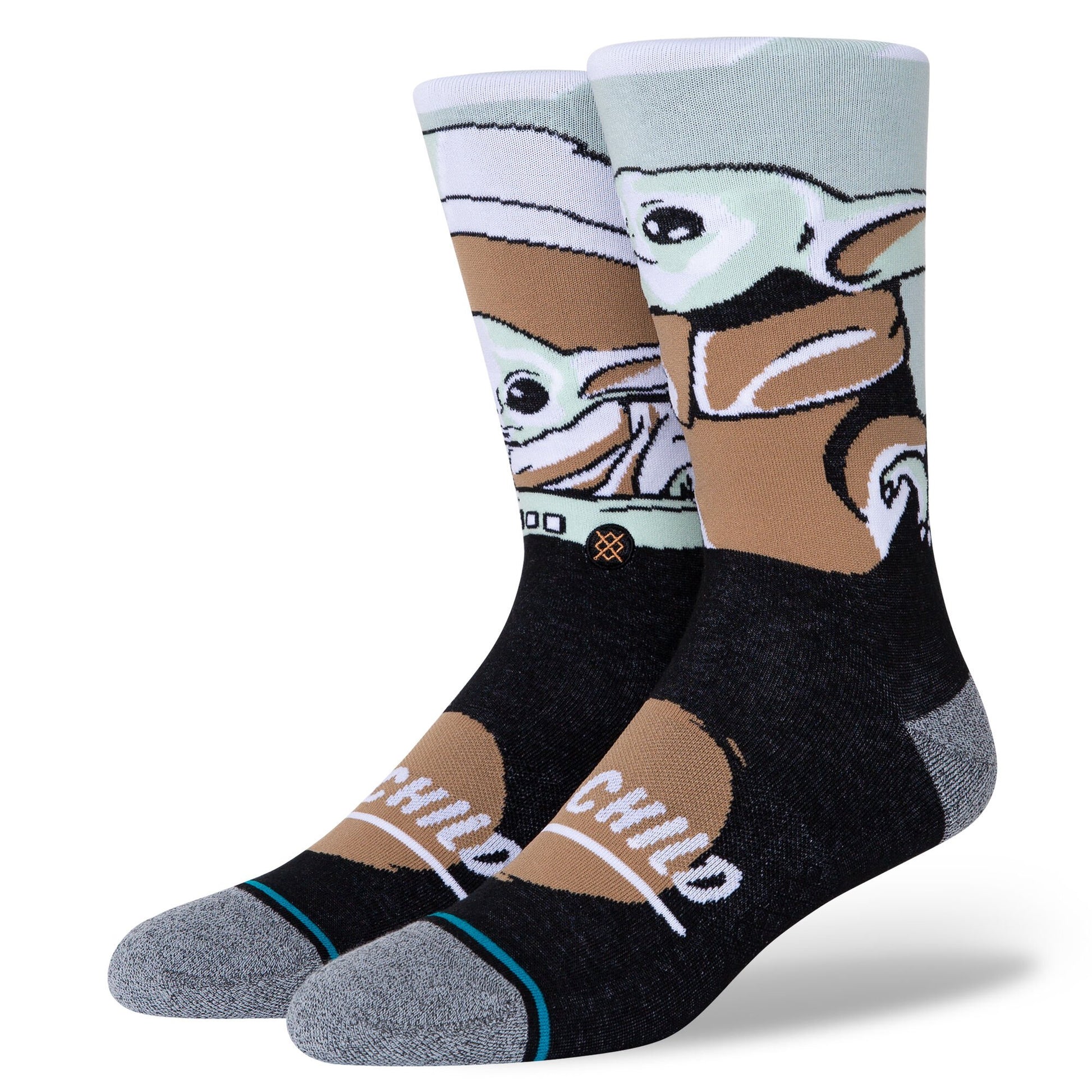 Stance Star Wars The Child baby Yoda - Blu L 9 -12 Socks