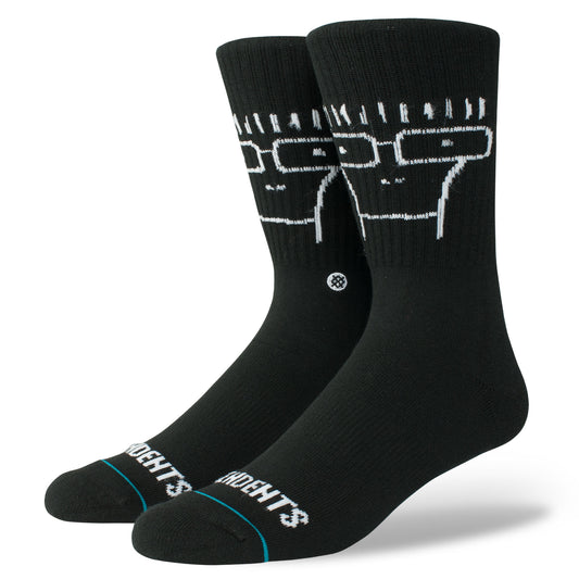 Stance Descendants V2 Mens Large Socks - Black Socks
