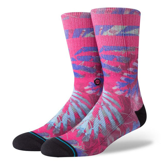 Stance Haena Socks (Large 9-12) - Maroon Socks
