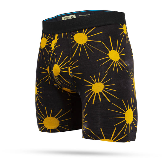 Stance Ablaze Butter Blend Mens Boxer Briefs - Black Underwear
