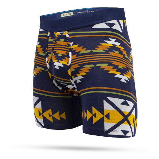 Stance Guded Butter Blend Mens Boxer Briefs - Navy Underwear