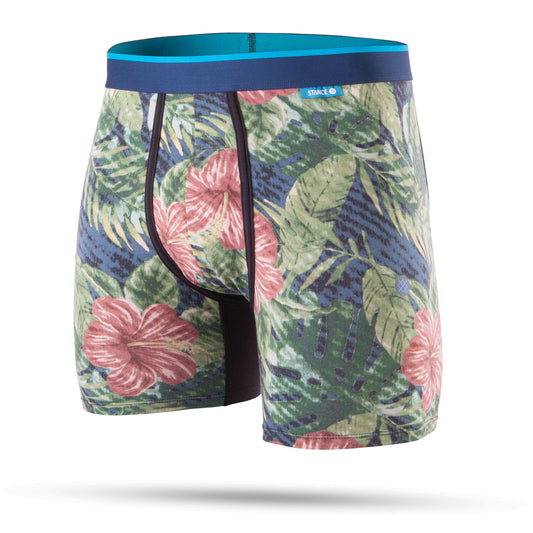 Stance Jungle Floral Wholester Underwear - Navy Underwear