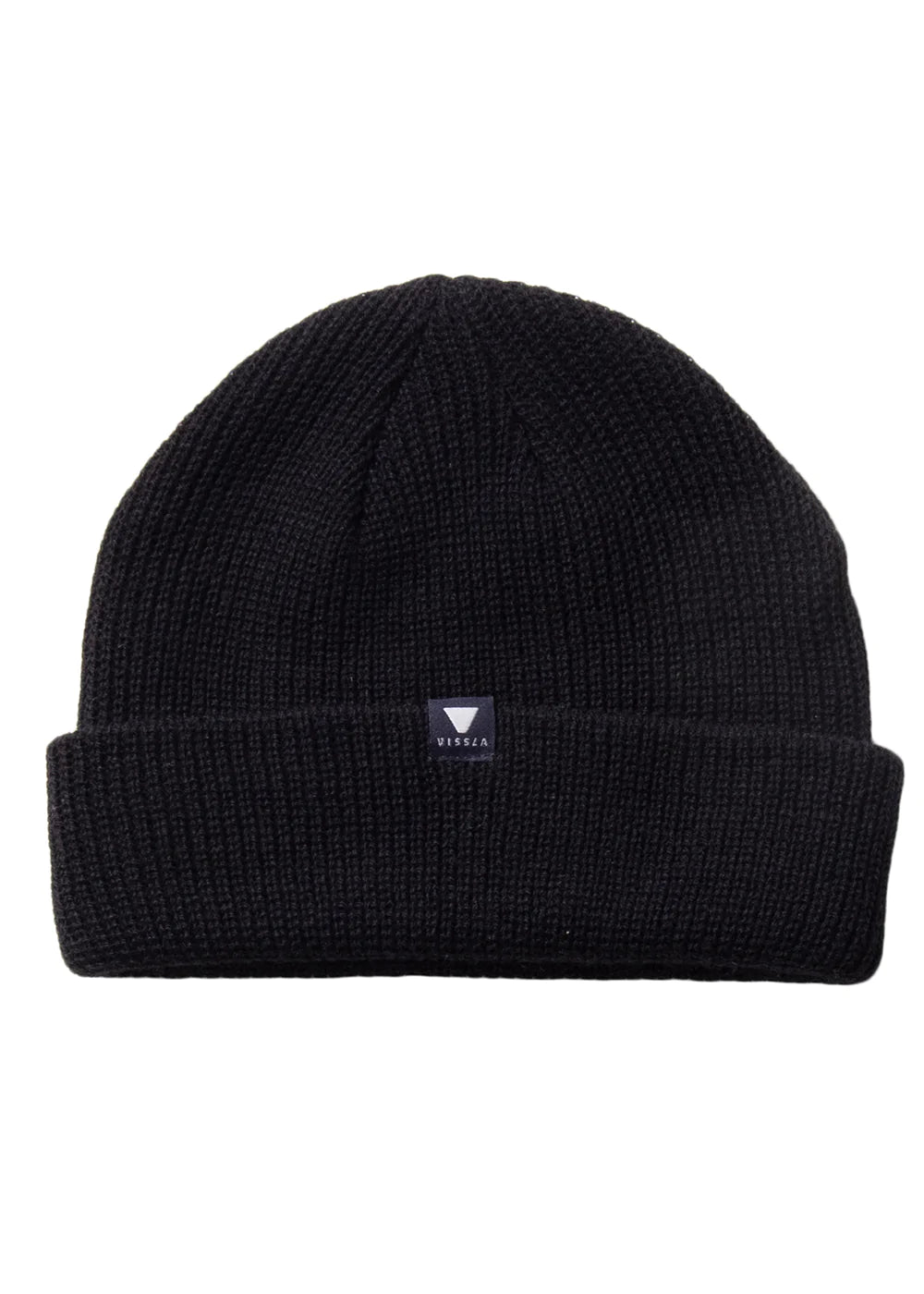 Vissla Trimline Beanie - Black - Gold beanie Black