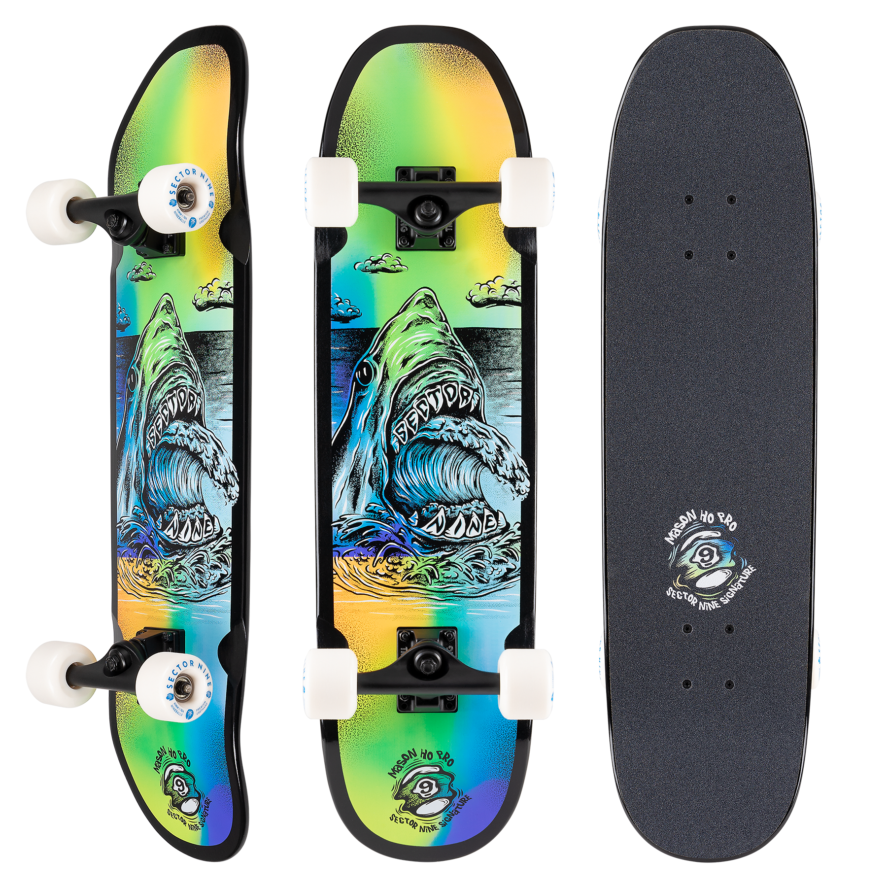 Sector 9 Mason Pro Danger Complete 31" x 8.25" Complete Skateboards