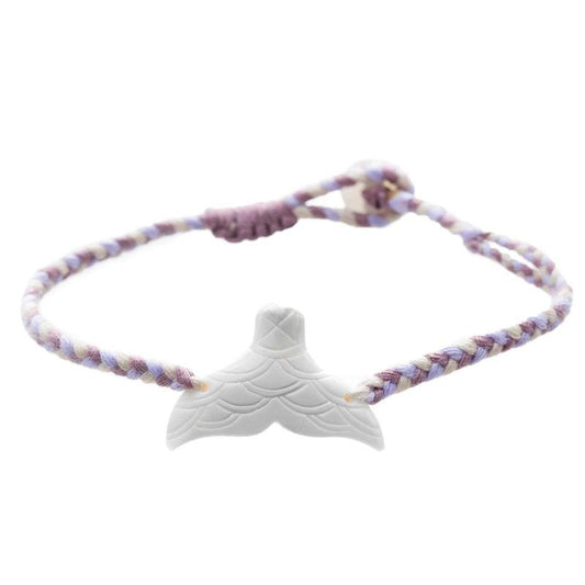 Wanderer Mermaid Tail Bracelet Button - Marine Jewelry Wisteria