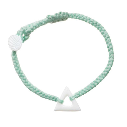 Wanderer Bracelet Triangle - Seafoam Jewelry