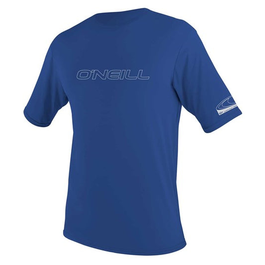 Oneill Basic Skins Rash SS Tee - Pacific Blue 3402 Rashguard Sun Protection