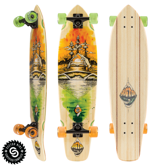Sector 9 Odyssey Ft. Point Skateboard Longboard Complete