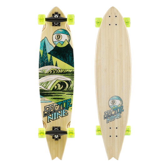 Sector Nine Offshore Complete Longboard Skateboard Longboard Skateboard