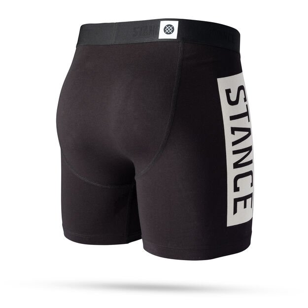 Stance OG ST 6in Cotton Blend Wholester Mens Underwear - Black Underwear