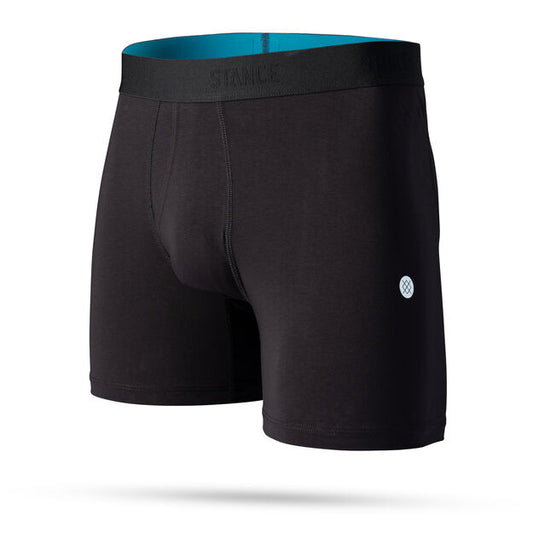 Stance Standard 6in Cotton Blend Mens Underwear - Black Underwear