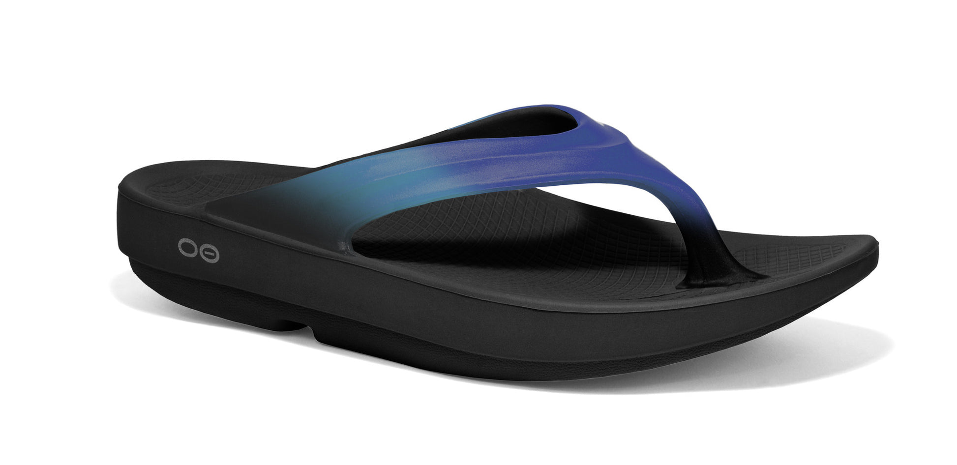 Oofos OOlala Womens Sandals Recovery Footwear - Blue Jay Womens Footwear