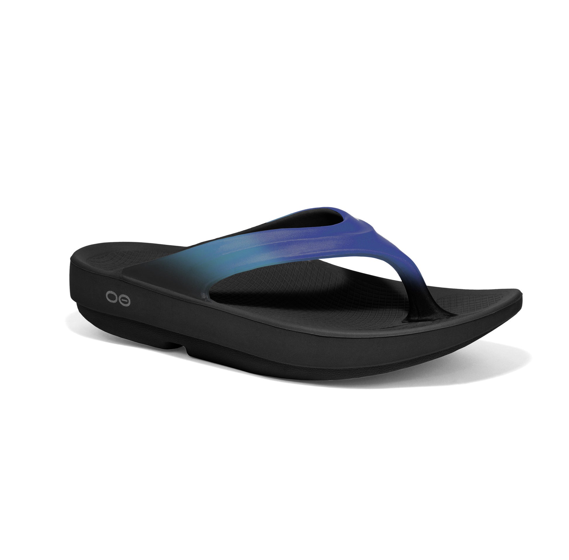 Oofos OOlala Womens Sandals Recovery Footwear - Blue Jay Womens Footwear