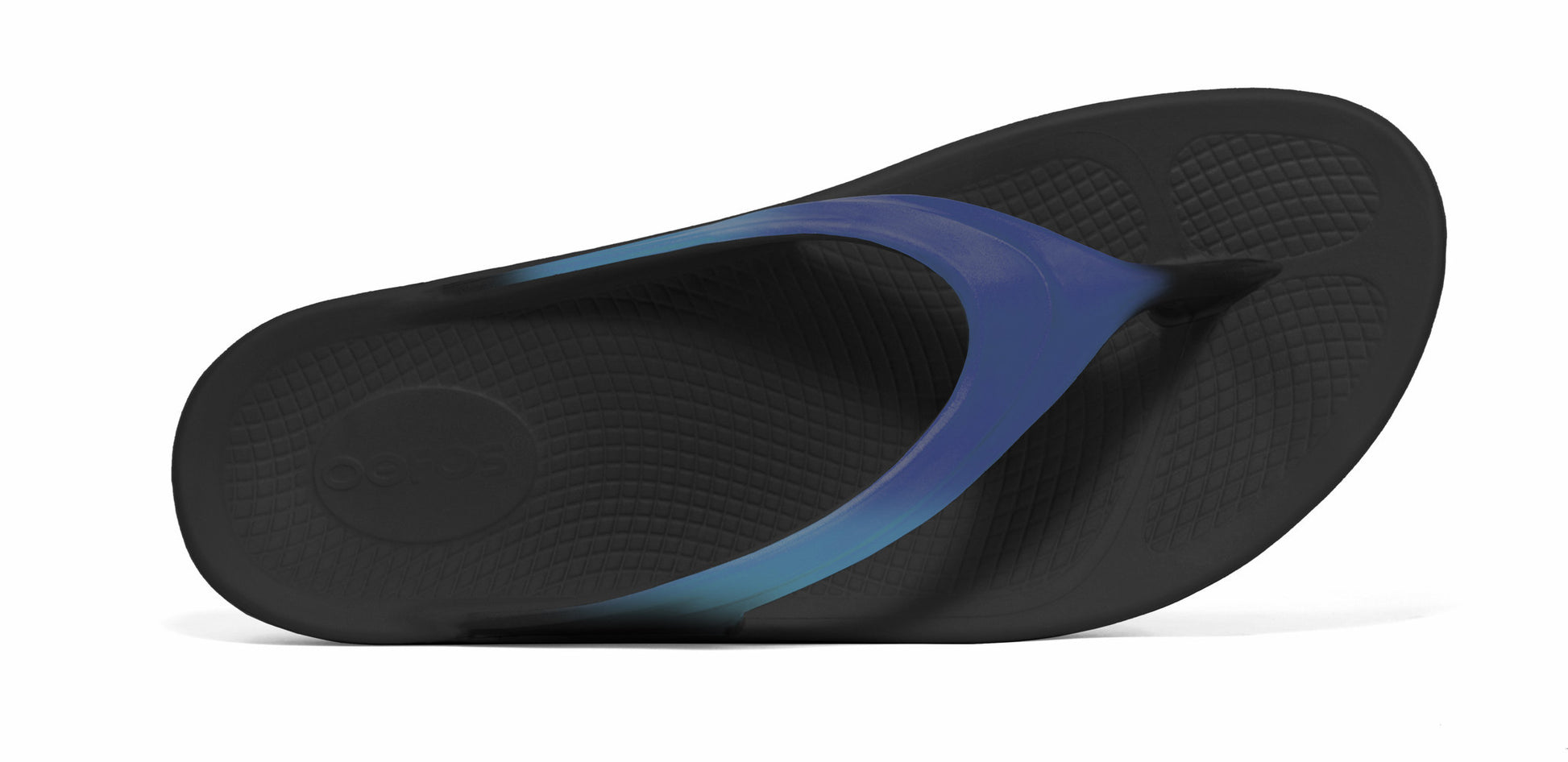 Oofos OOlala Womens Sandals Recovery Footwear - Blue Jay Womens Footwear