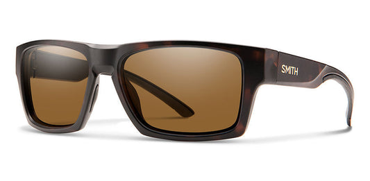 Smith Outlier 2 Matte Tortoise ChromaPop Polarized Brown Lens Sunglasses Sunglasses