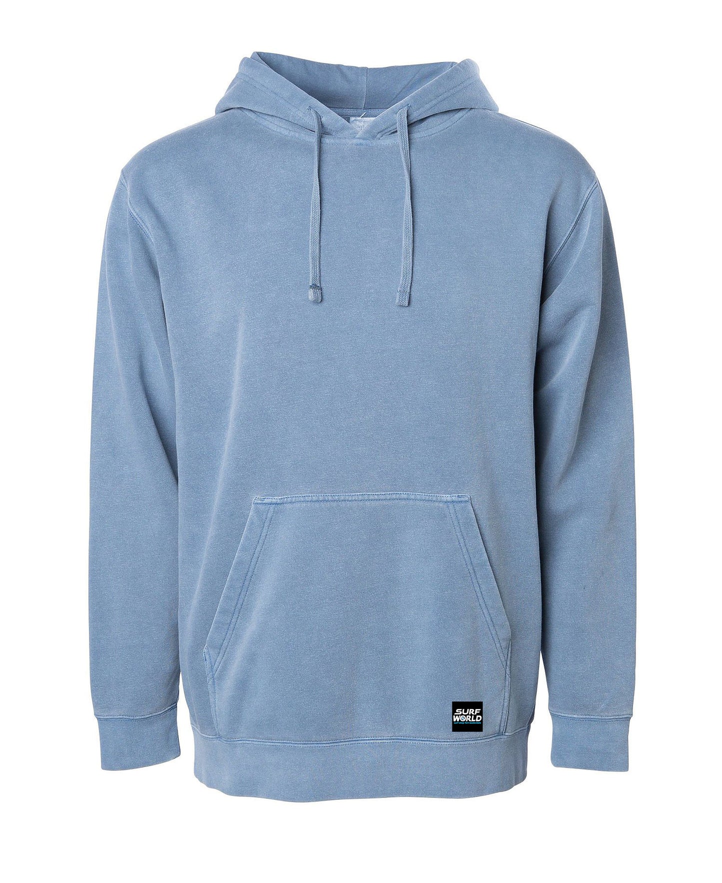 Surf World Men's Super Soft Hoodie - Slate Blue Fleece