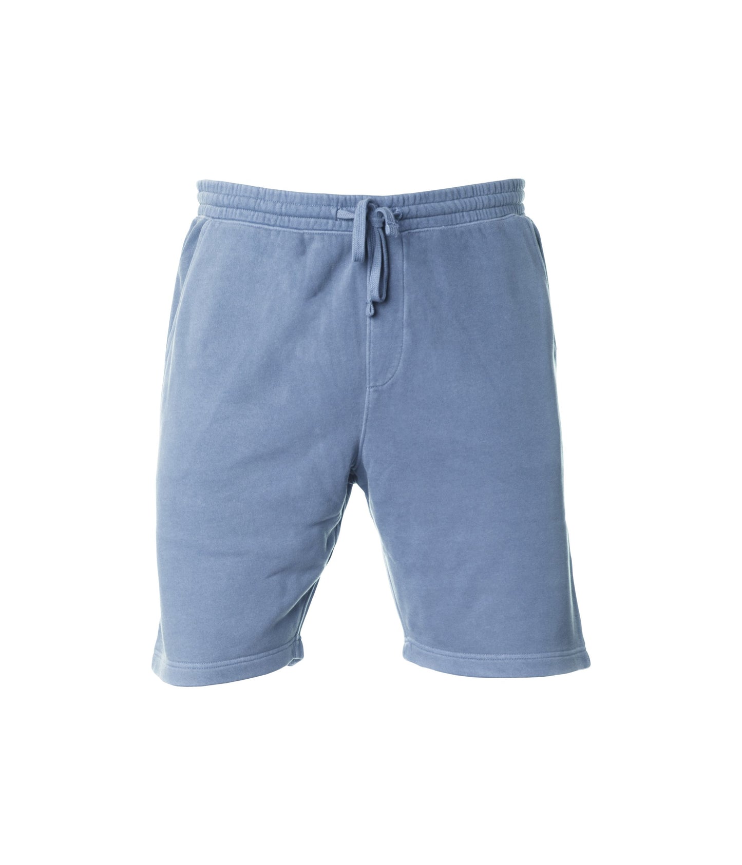Surfworld Pigment Dyed Fleece Shorts - Slate Blue Mens Shorts