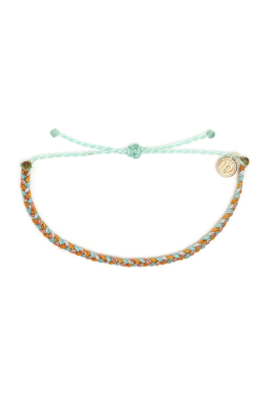Pura Vida Mini Braided Solid Bracelet - Beachy Jewelry