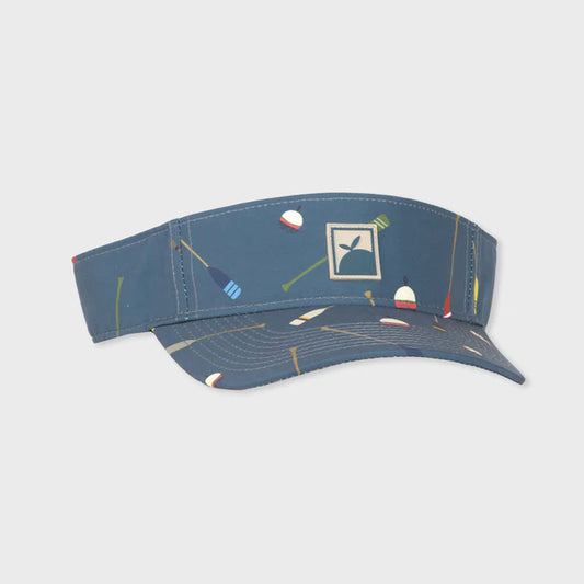 Flomotion Paddlers Sublimation Visor - Indigo Mens Hat