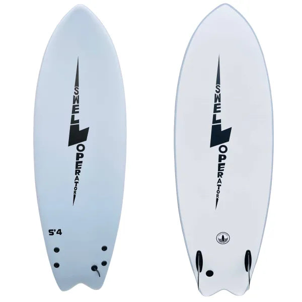 Surfboard Trading Company Swell Operator Soft Surfboards Softboard 5'4 Fish Slate