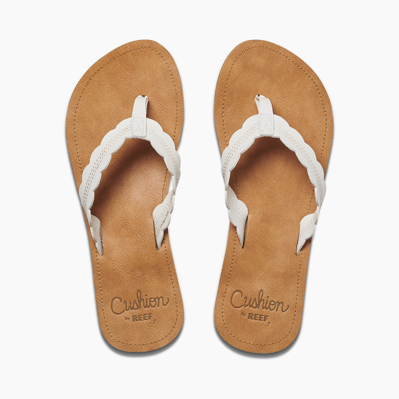 Reef Cushion Celine Sandals - Cloud White Womens Footwear