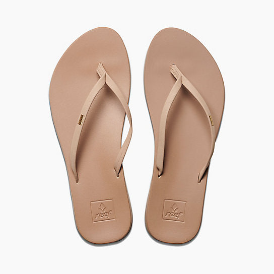 Reef Cushion Bounce Slim Women's Sandals - Nude Womens Footwear