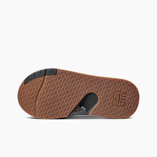 Reef Fanning Low Men's Sandals with bottle opener - Black - Black Tan - Grey blue Mens Footwear