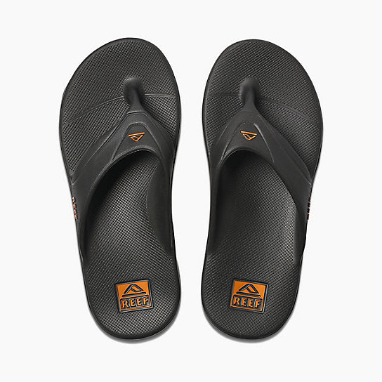 Reef One Mens Waterproof Sandal - Grey Orange Mens Footwear