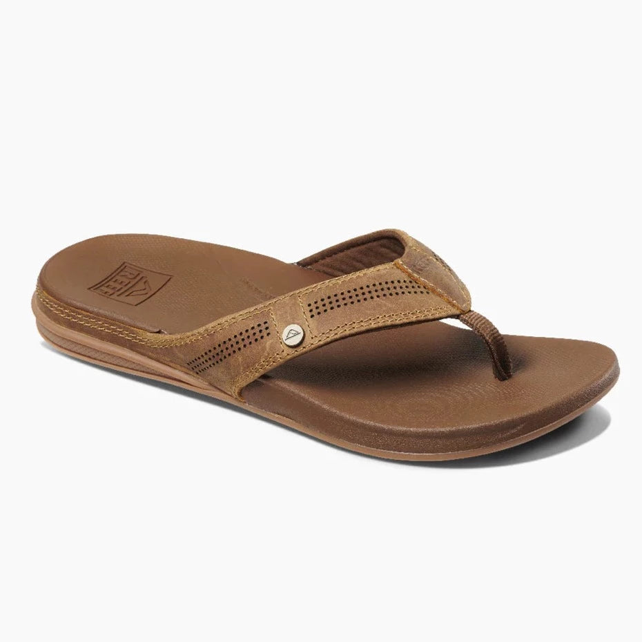 Reef Mens Cushion Bounce Lux Sandal - toffee brown Mens Footwear