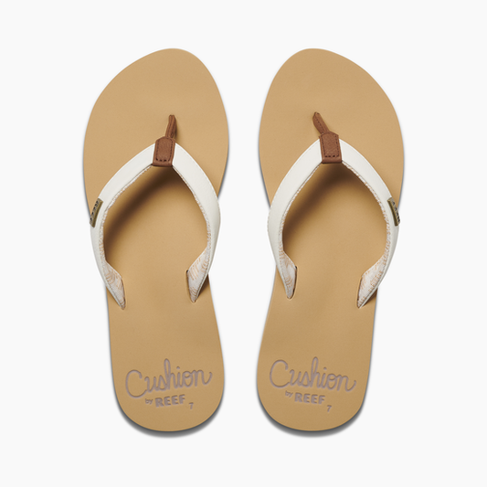 Reef Cushion Sands Womens Sandals - White Womens Footwear