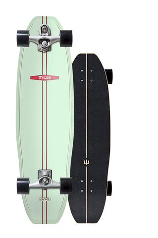 Carver Tyler Riddler 35.50" C7 Raw Complete Skateboard Longboard Skateboard