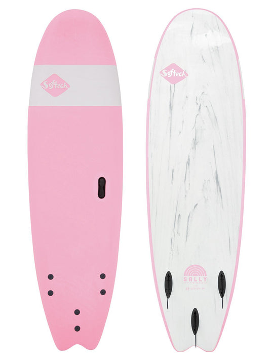 Softech Sally Fitzgibbons 7'0 Signature Soft Surfboard - Pink Softboard