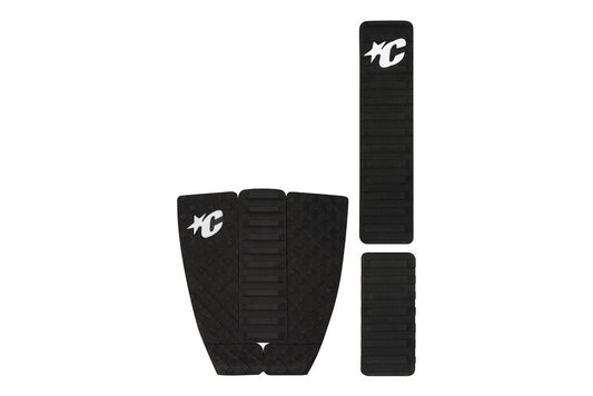 Creatures of Leisure Skim Traction Arch Bar Combo Pack - Black Traction Pad