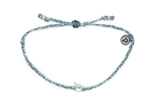 Pura Vida Shaka Charm Bracelet - Blue Jewelry
