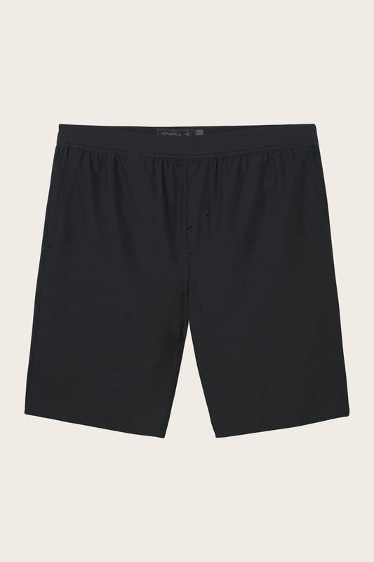 Oneill Trvlr Interval 19" Hybrid Mens Shorts - Black Mens Shorts