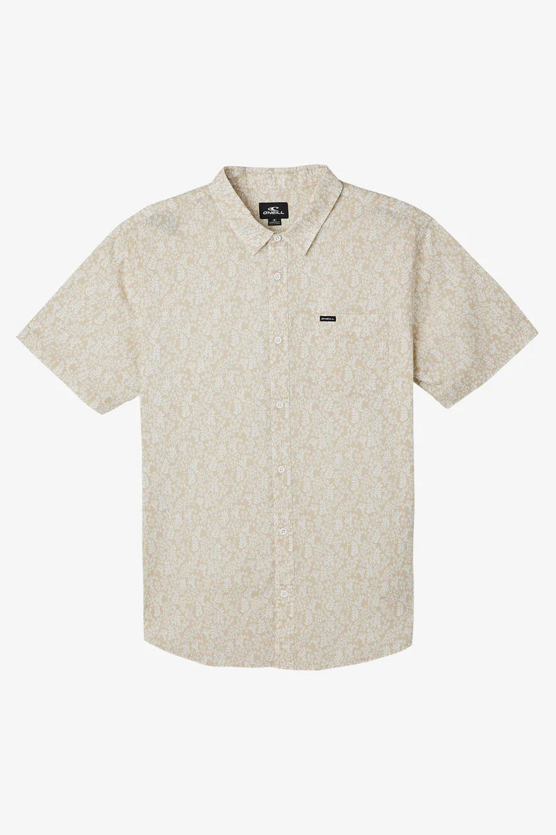 Oneill Tame Button Down Shirt - Khaki 2 Mens Woven