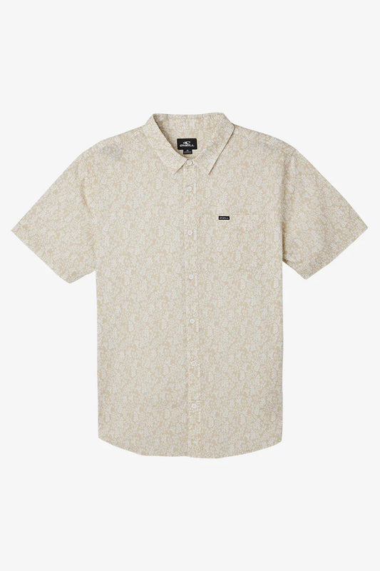 Oneill Tame Button Down Shirt - Khaki 2 Mens Woven