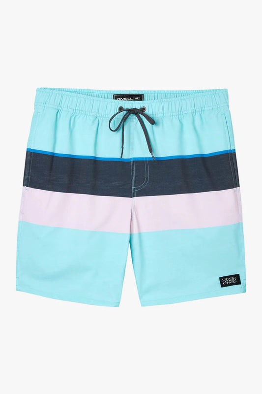 O'Neill Hermosa Volley Shorts 17" - Turquoise Mens Boardshorts