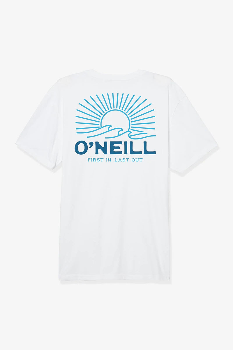 Oneill New Day SS Tee Shirt - White Mens T Shirt