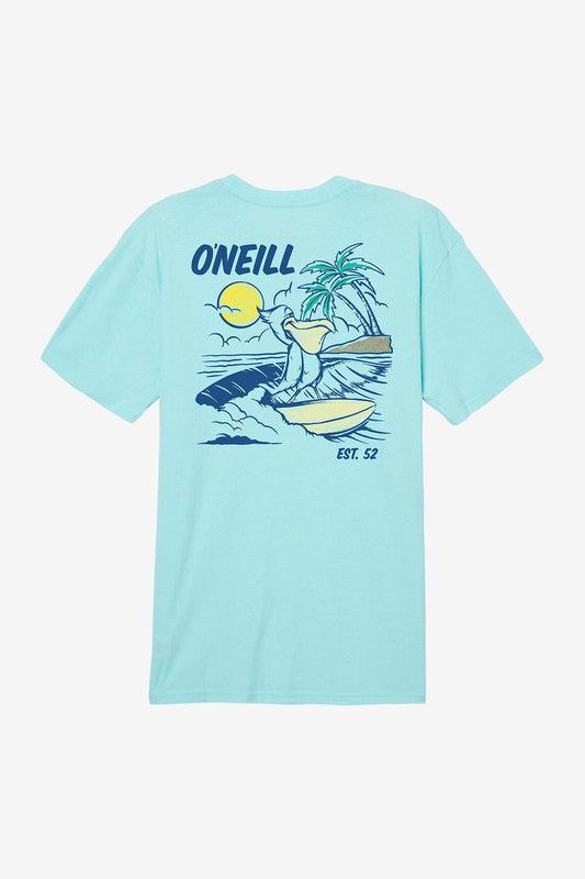 Oneill Low-Key Tee Men's Tee Shirt - Turquoise Mens T Shirt