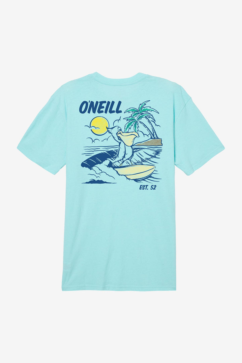 Oneill Low-Key Tee Men's Tee Shirt - Turquoise Mens T Shirt